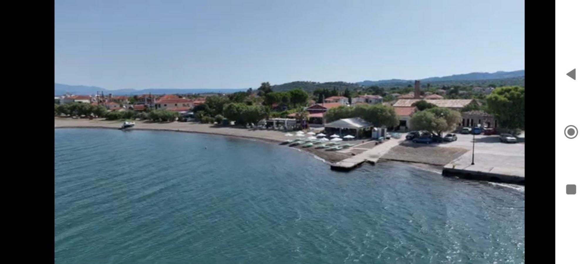 Holiday House With Sea View In Skala Polichnitos Skala Polichnitou Kültér fotó