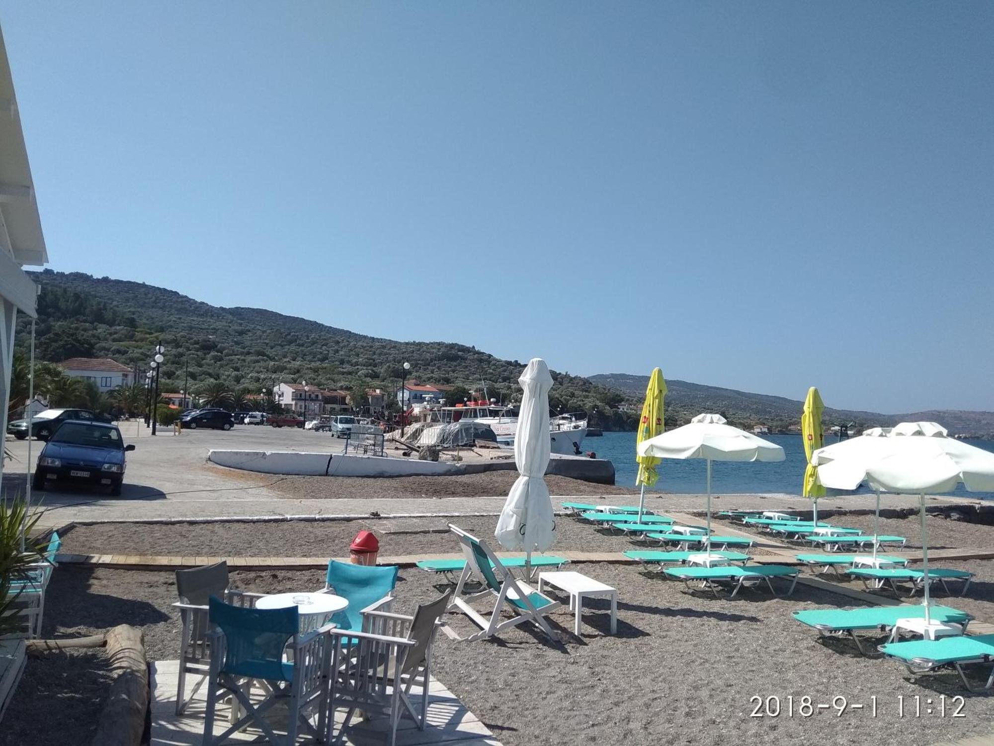 Holiday House With Sea View In Skala Polichnitos Skala Polichnitou Kültér fotó