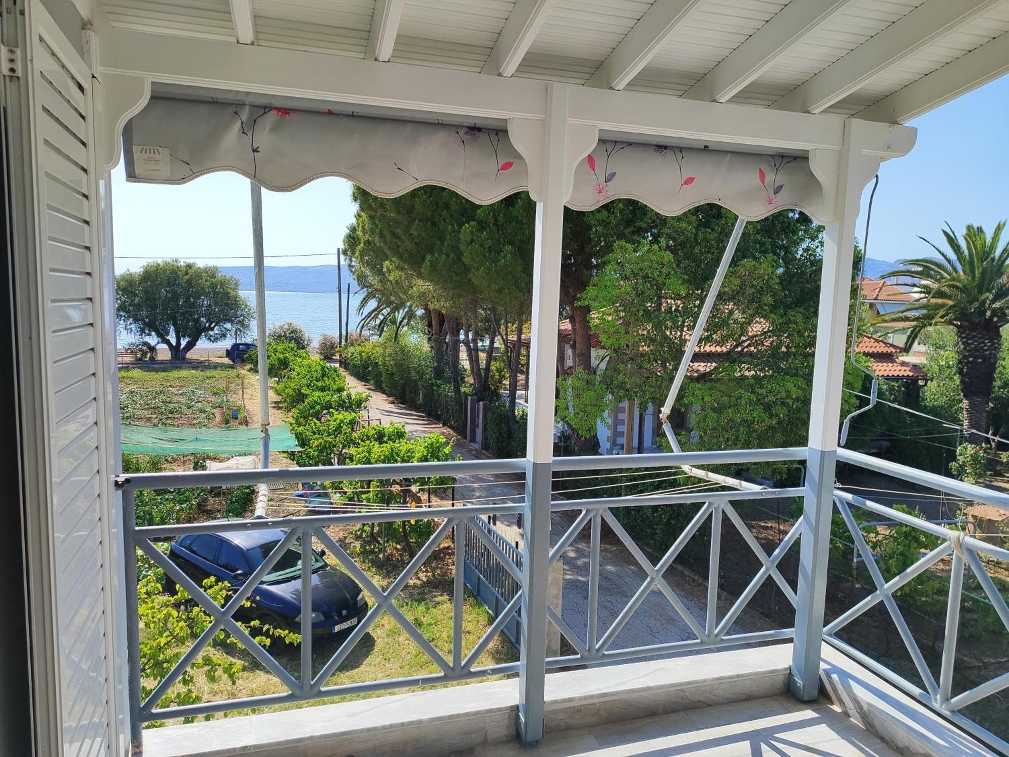 Holiday House With Sea View In Skala Polichnitos Skala Polichnitou Kültér fotó